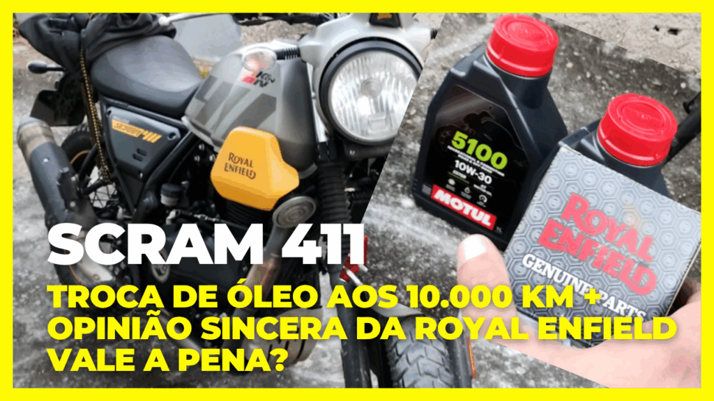 Troca de Óleo aos 10.000 km na Royal Enfield: Minha Experiência e Opinião Real